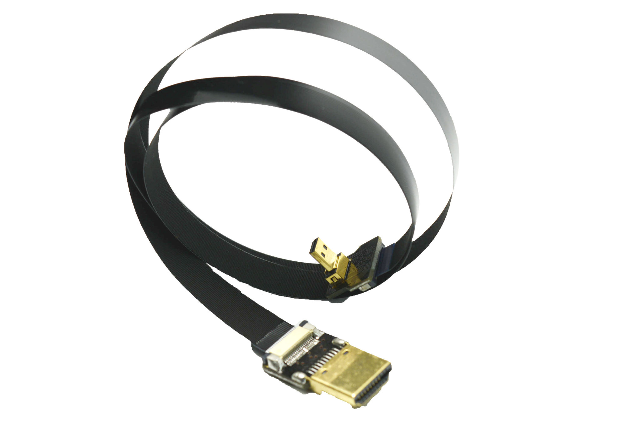 Ribbon FPV HDMI thin Micro HDMI Angled Flat Slim Thin HDMI Cable Micro ...