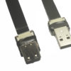 standard USB A to USB A female slim