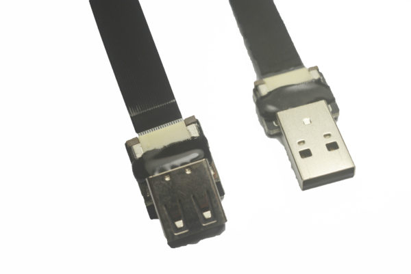 standard USB A to USB A female slim