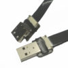 standard USB A to USB A female slim soft
