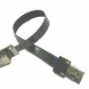 standard USB A to USB A female slim soft thin permanent