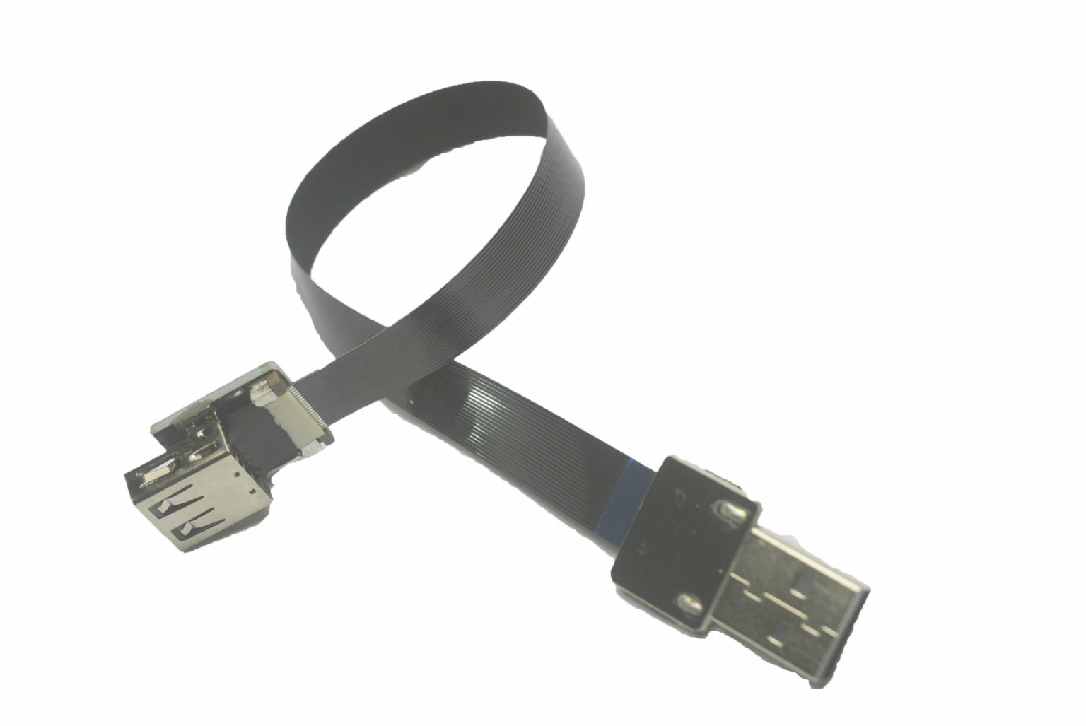 Flat Slim Thin Ribbon FPC USB Cable Standard USB A Male Straight to ...