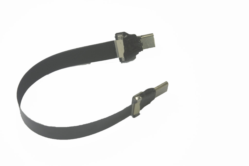 Soft Slim USBC Cable FPV Thin Ribbon FPC Cable USB Type C Male to USB ...