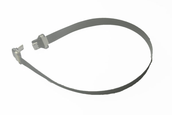 micro usb angled male to female extension cable