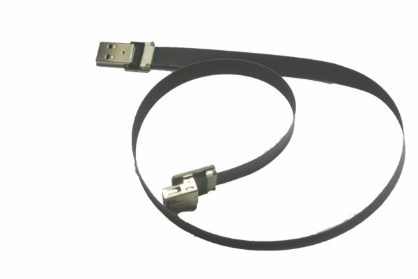 standard USB A to USB A female slim soft thin long