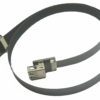 standard USB A to USB A female slim soft thin charing cable