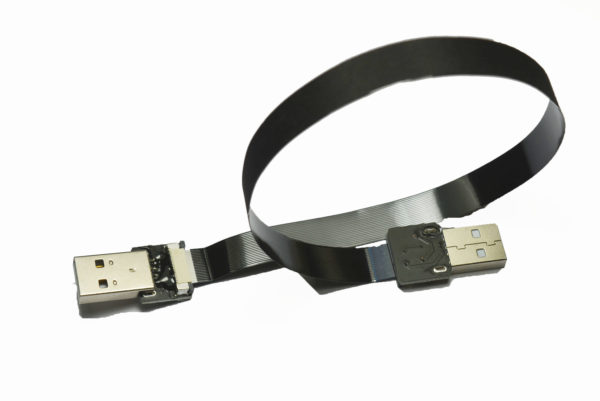 standard USB A to standard USB A soft flexible cable