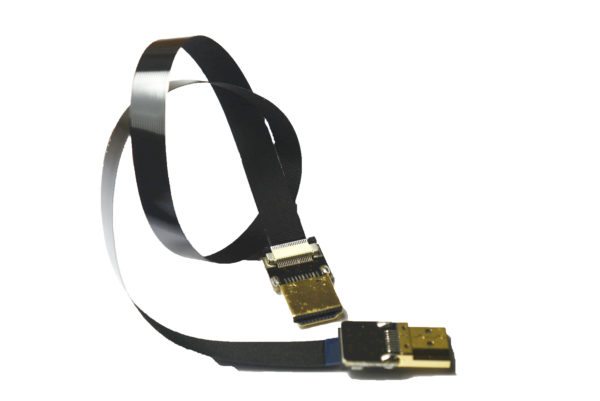 black soft slim thin FFC HDMI cable