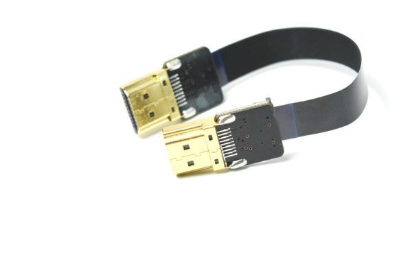 short flat slim thin HDMI to HDMI full HDMI short