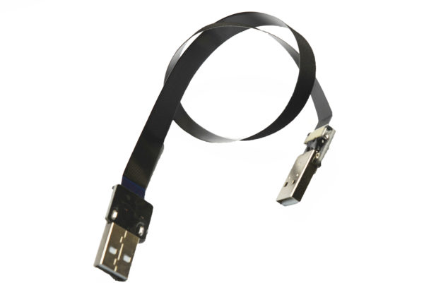standard USB A to standard USB A soft flexible charging cable sync